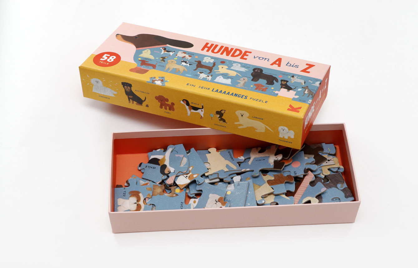 Hunde von A bis Z Ein sehr laaaaanges Puzzle